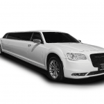 10 Passenger Stretch Limousines (Silver & White)