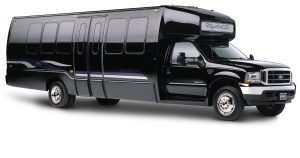 26 Passenger Limo Bus Party Bus